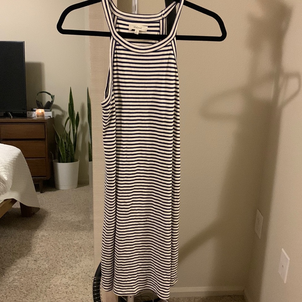 Madewell stripped midi